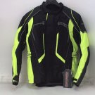 Tourmaster Textile Adventure Riding Motorcycle Touring Jackets Hi-Viz Yellow SM