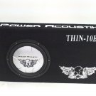 THIN-10BX 10" Enclosed Subwoofer 10 inch 550 Watt 550W 4-Ohm Speaker Box