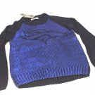 NWT Touch By Alyssa Milano NFL Denver Broncos Womens Shine-On Sweater LRG Navy