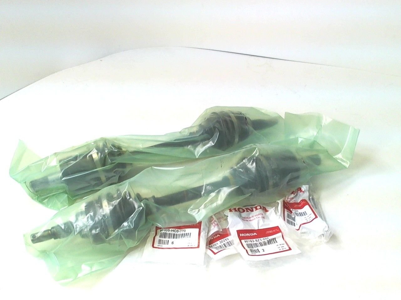 NEW HONDA ATV DRIVE HALF SHAFT SET 06440-HP5-305 RANCHER 4X4 07-09 OEM UPGRADE