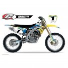 Stellar MX Graffiti Graphic Kit For 2010-2013 Suzuki RMZ 250 Motorcycle Bodywork