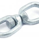 Forney 61143 Forged Galvanized 1/2 Inch Swivels Max Work Load 3600-Pound 1633 Kg