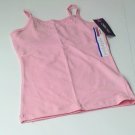 Cherokee Girls Size L 10 12 Tank Top Cami Pink With Silver Studs NEW