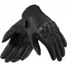 Revit Womens Bomber Motorcycle Gloves Black XL