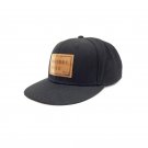 Factory Effex FX MotorCross MX Old School Trucker Black Hat Cap Leather Patch