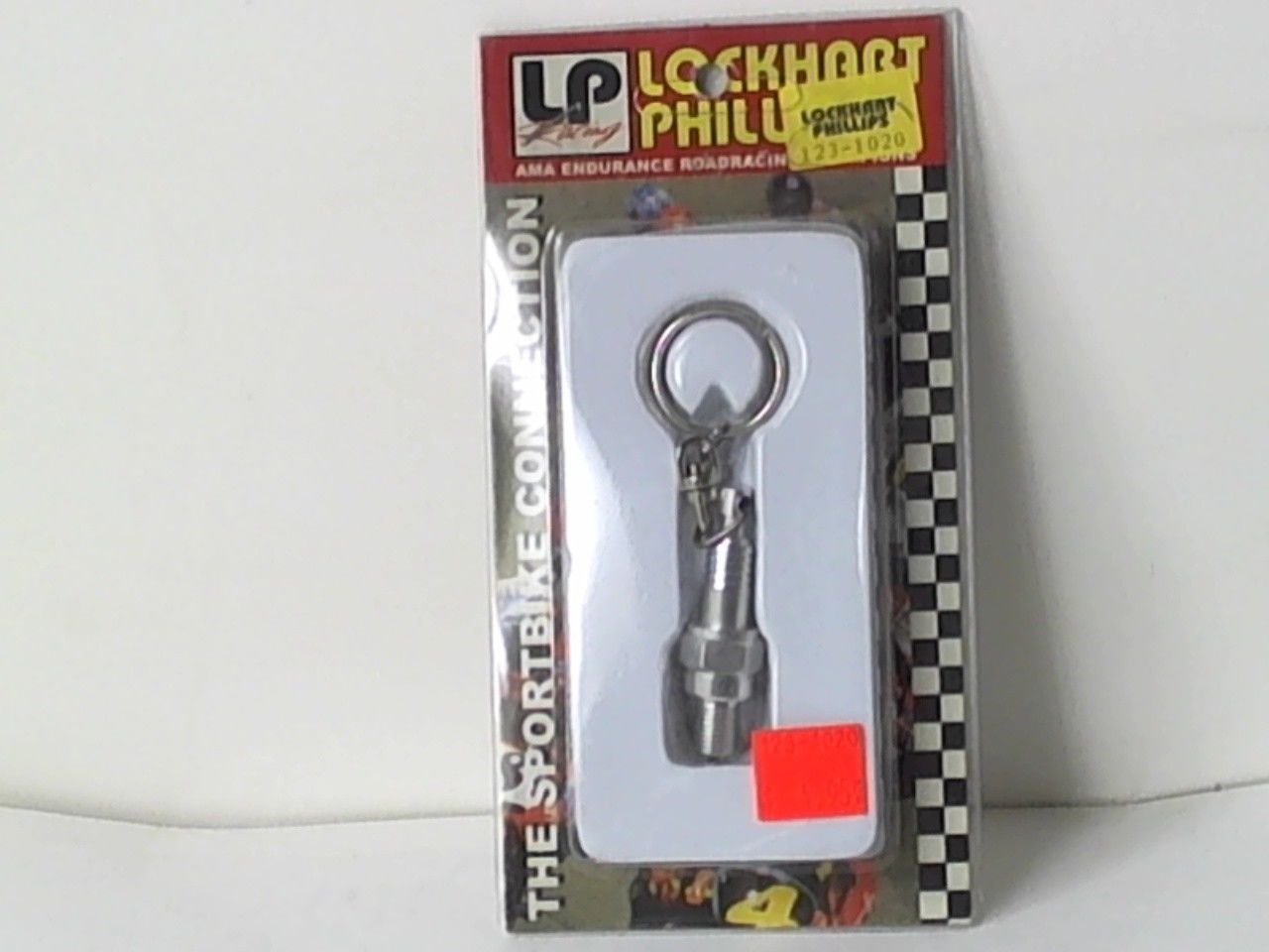 Lockhart Phillips Chrome Sparkplug Keychain