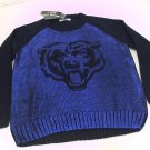 NWT Touch By Alyssa Milano NFL Chicago Bears Womens Shine-On Sweater XL Navy
