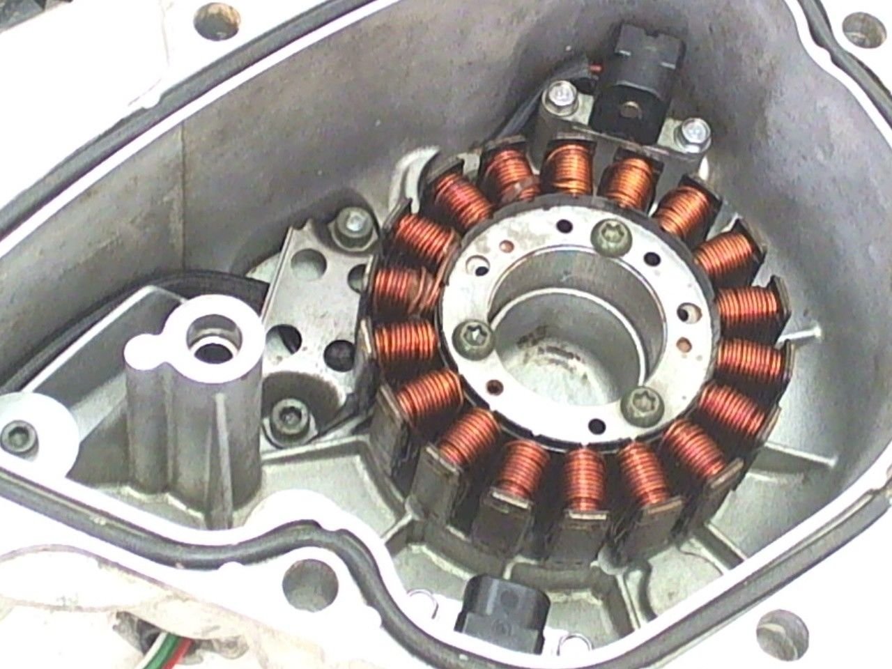 Yamaha Stator Generator Coils Flywheel Cover FX 140 Waverunner