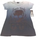 Throttle Threads Womens Serendipity Ashphalt T-Shirt Tee Grey Size Medium