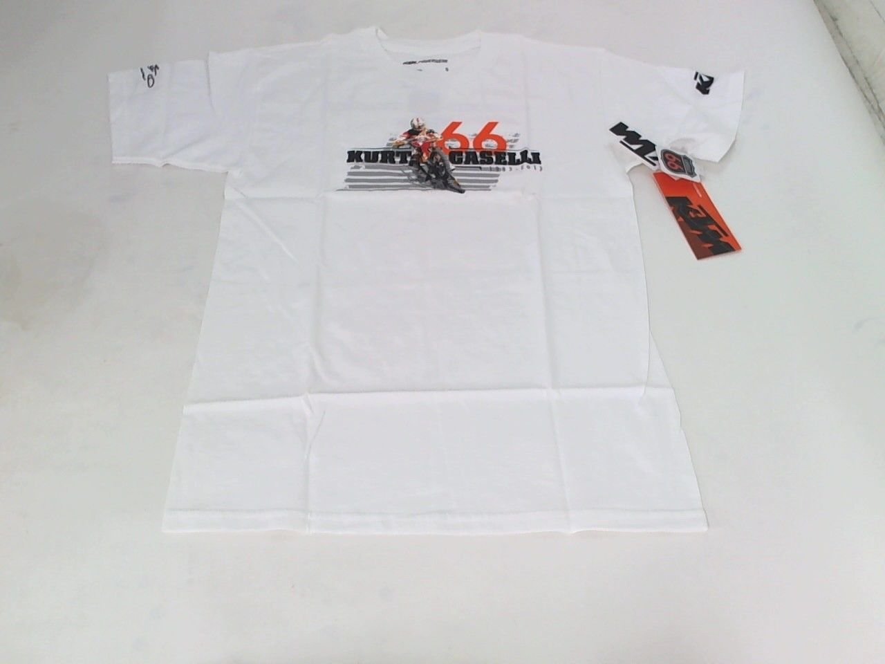 KTM Kurt Caselli KCF Baja Tee Graphic Crew Neck T-Shirt Tee White 2X-Large