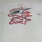 Alpinestars Ronson Casual Mens Short Sleeve Tee T-Shirt Shirts White Medium New