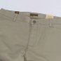 Wrangler Aura Womens Twill Khakis Straight Leg Tan Size 10 Average