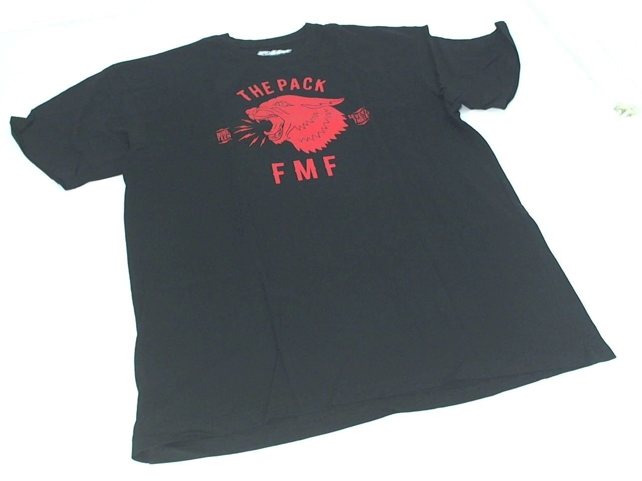 FMF Racing Motorcross MX GP Motorcycle The Pack Graphic T-shirt L Black