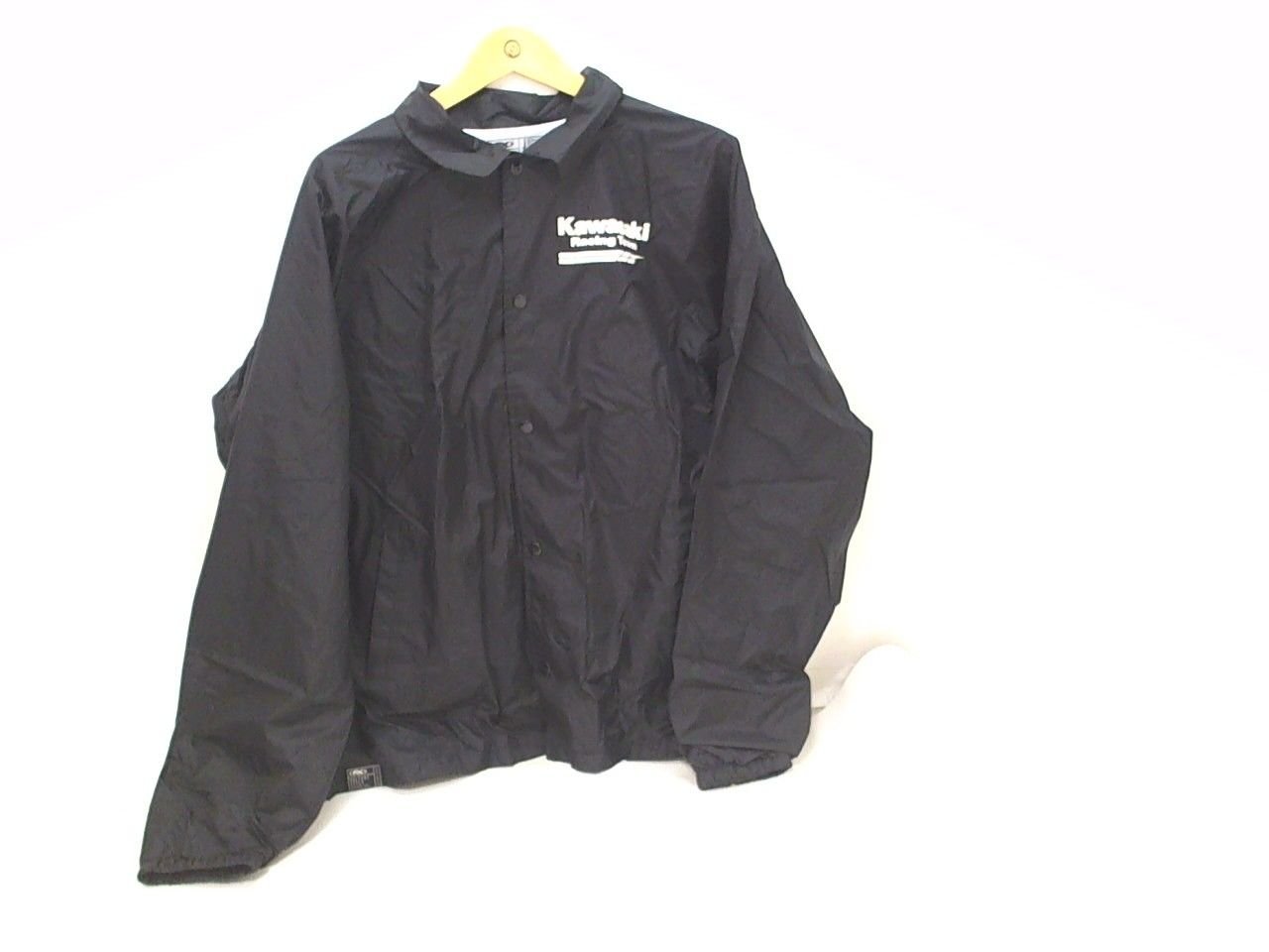 Factory Effex Kawasaki Racing Team Apparel Mens Snap Front Windbreaker