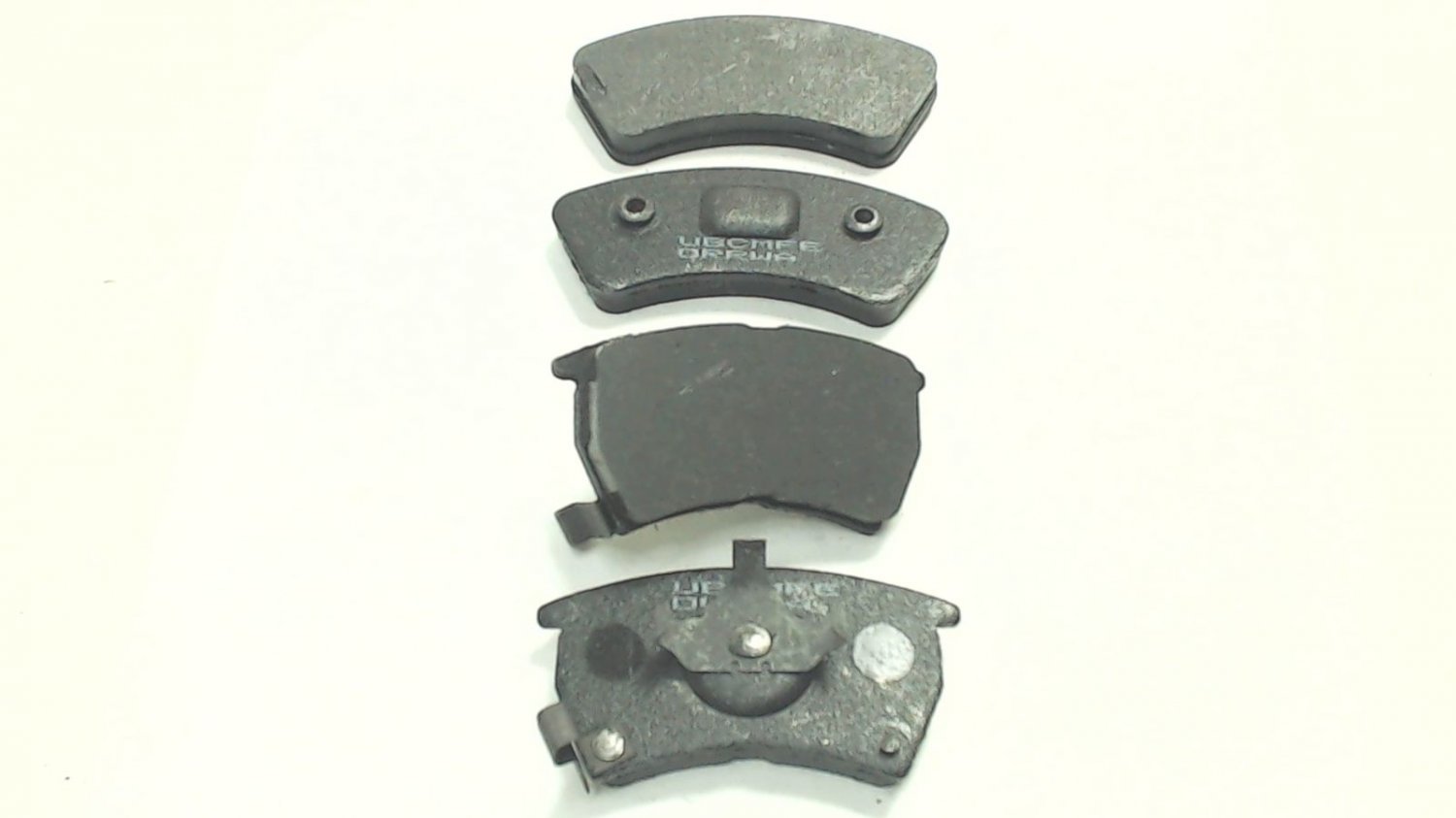 AutoStar MD348 Front Disc Brake Pads For 1987-1989 Mercury Tracer Mazda 323