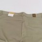 Wrangler Aura Womens Twill Khakis Straight Leg Tan Size 0 Average