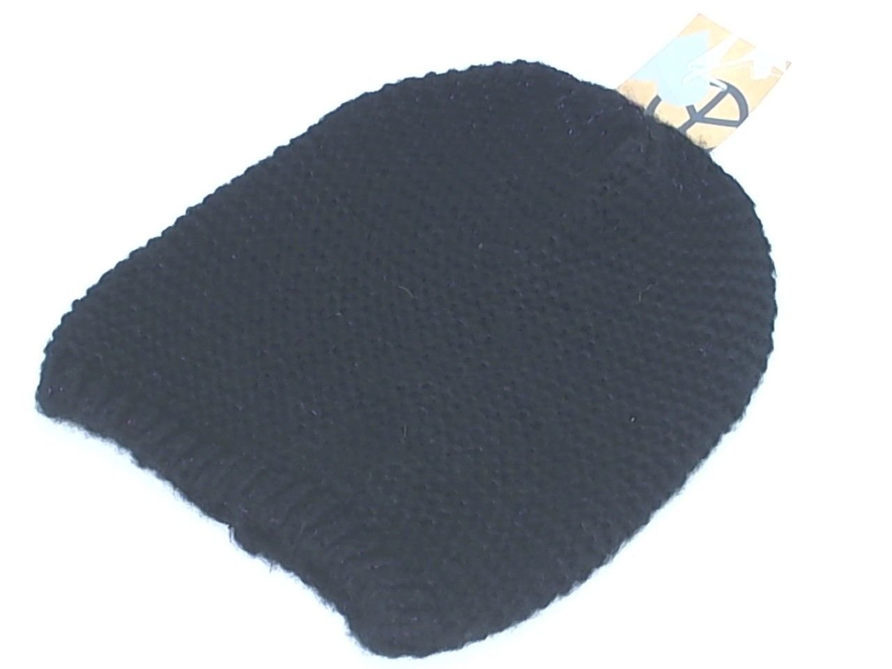 Steve Madden Womens Knit Black & Purple Metallic Beanie Slouchy Beanie Hat NWT