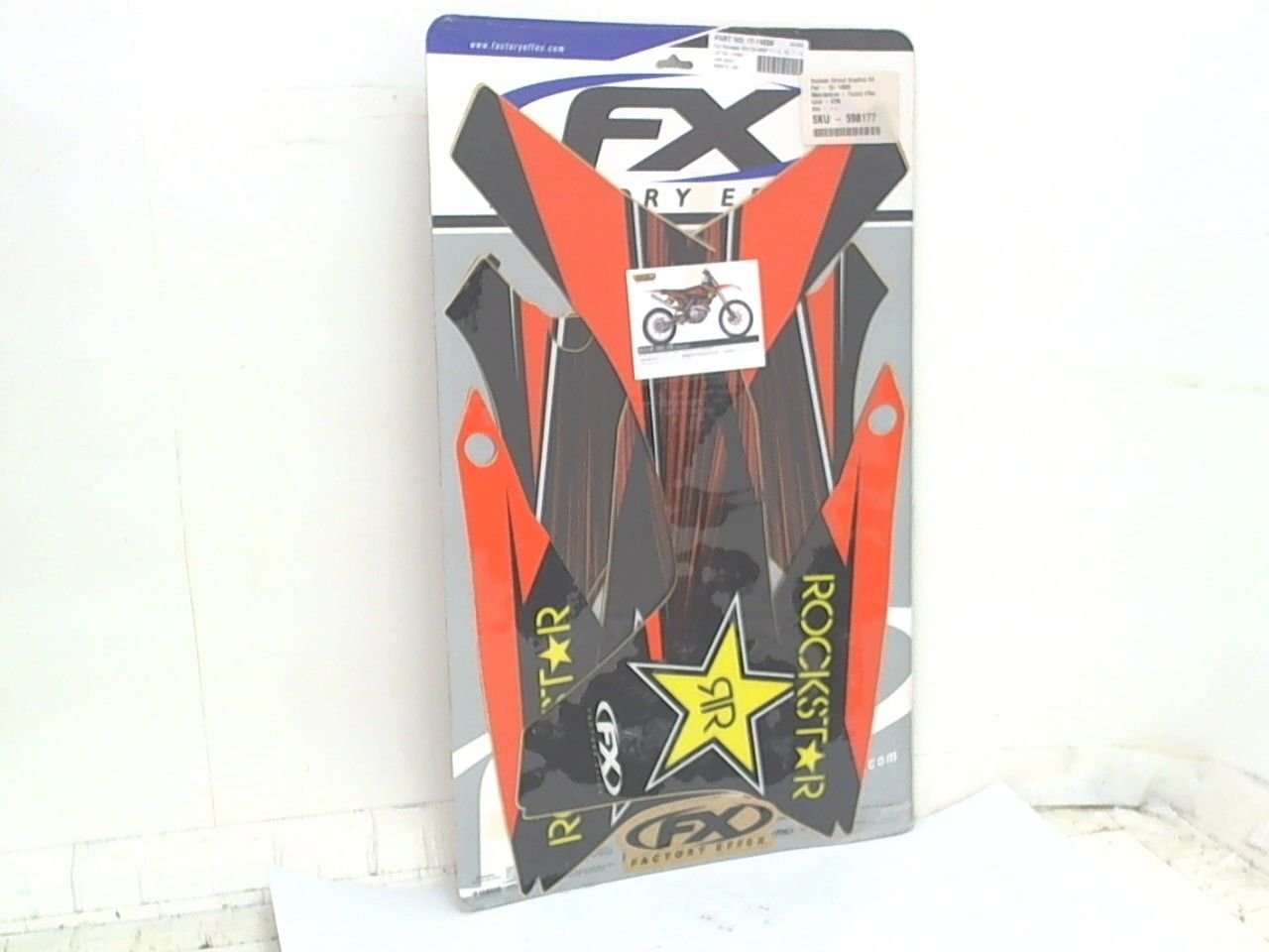 Factory Effex Rockstar Shroud Decal Graphics Kit KTM 125 150 200 250 300 350 450