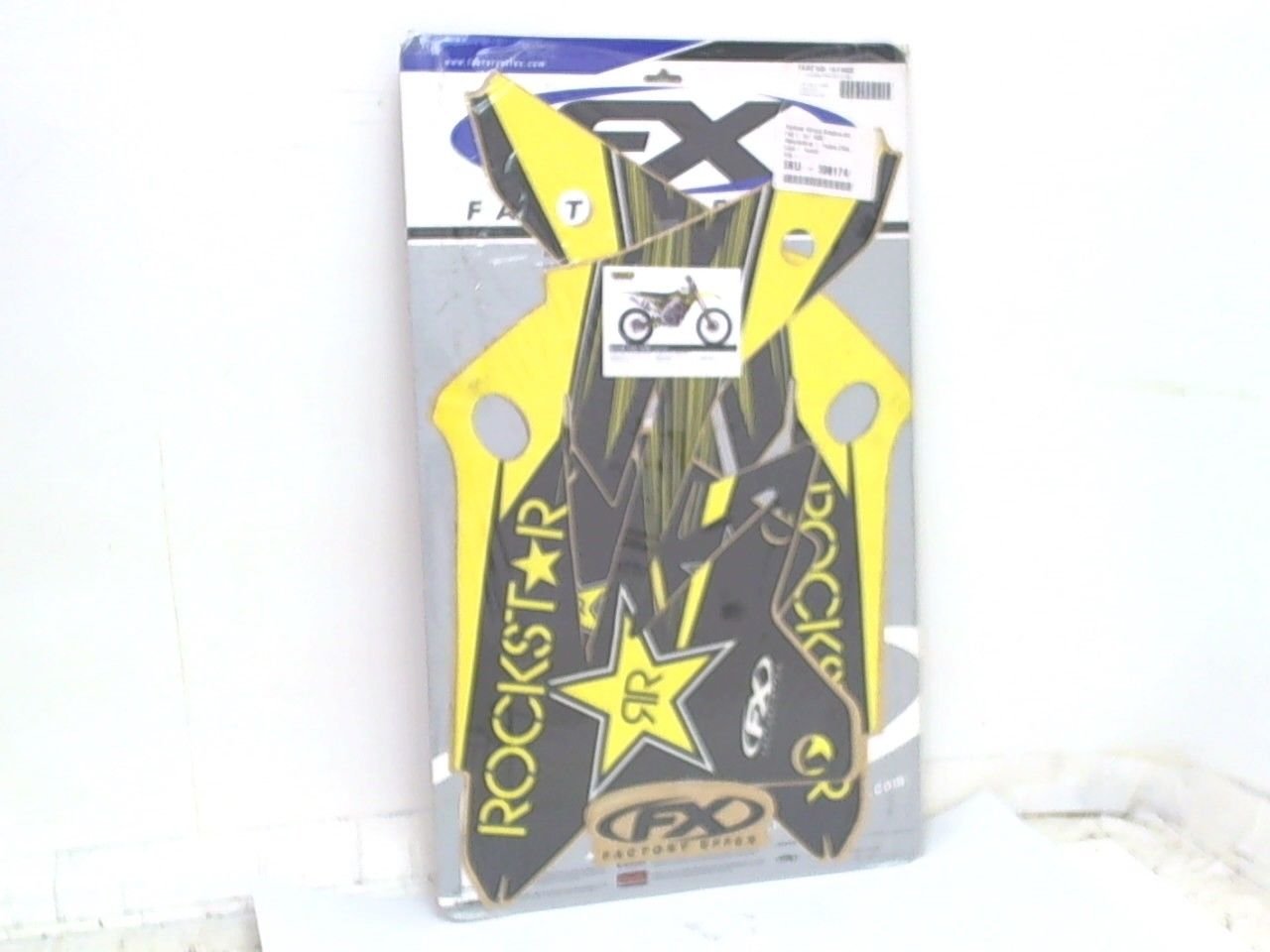 Factory Effex Rockstar 2015 Shroud Decal Graphics Kit Suzuki 07-09 RMZ250