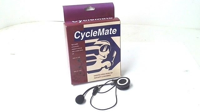 Headset USA CycleMate Open Face Helmet Hands Free Headset 4 Cell or 2 Way Radios