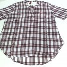 UG Apparel NCAA Virginia Tech Hokies Womens Classic Button Down Tunic Top M