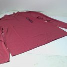 Merona Mens XL Long Sleeve Henley Shirt Brambleberry NEW