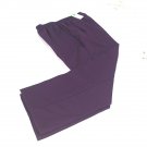 Alfred Dunner Womens Classic PullOn Elastic Waist Casual Pants Amythist 14 Short