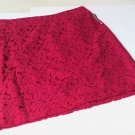 Merona Womens Pink Lined Lace Skirt Size 14 NEW