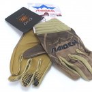 Icon Raiden Arakis Mens Textile Motorcycle Gloves Tan Size Medium