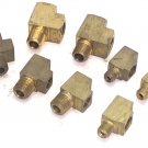 Lot of 8 Street T Brass Fittings Male Female Union Pipe Thread