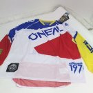 Oneal Racing Hardware Flow Graphic Motorcross Jersey MX Dirt BIke Blue & Red XL