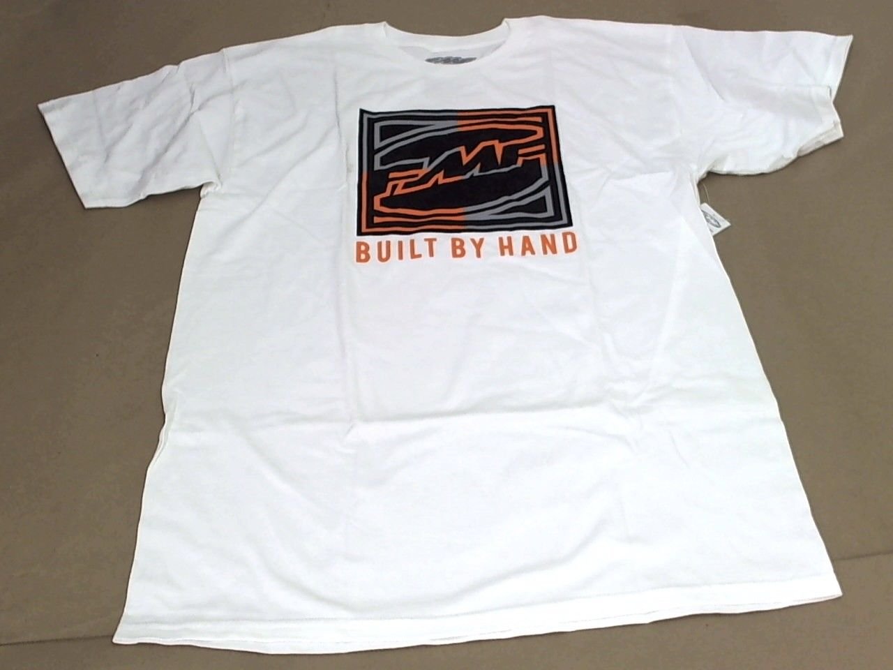 FMF Racing Motorcross MX GP Motorcycle Cypher Built by Hand T-shirt XL White