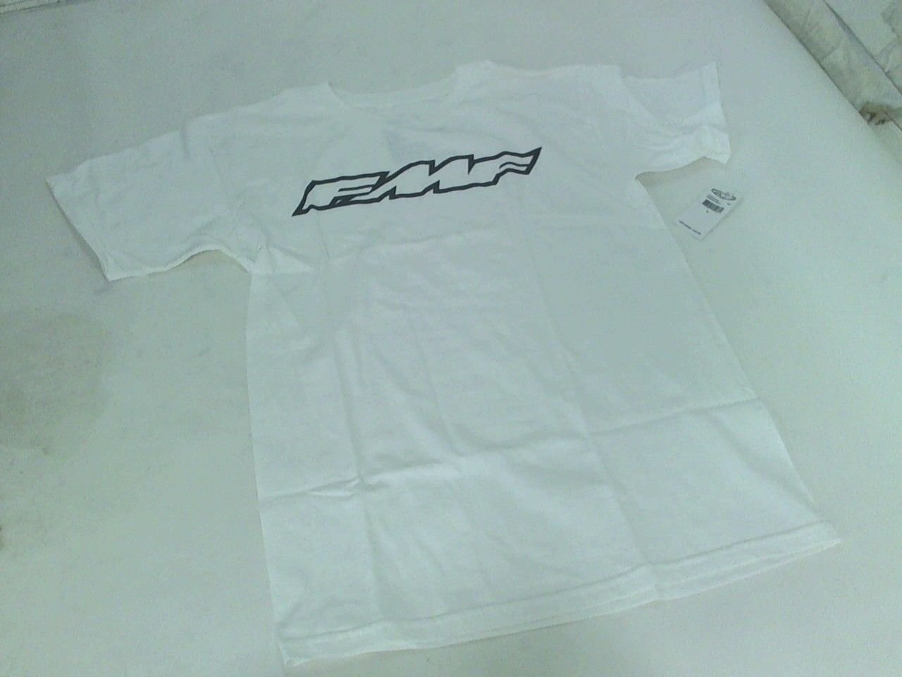 FMF Racing Motorcross MX GP Motorcycle Engine Ready Graphic T-Shirt Tee White S