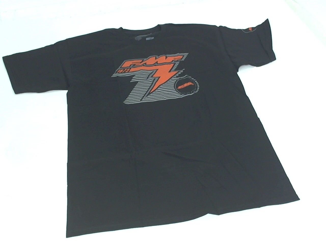 FMF Racing Motorcross MX GP Motorcycle Headlong Graphic T-Shirt Tee Black Large