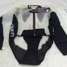 Cortech Motorcycle Road Race Waterproof Clear Rainblocker Rainsuit Bib Jacket XS