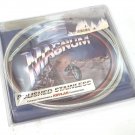 Magnum 5556 1741-1051 Polished Stainless Braided Universal Brake Line 56 in.