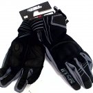 Speed and Strength Chain Reaction Black Leather Motorcycle Gloves Size Small