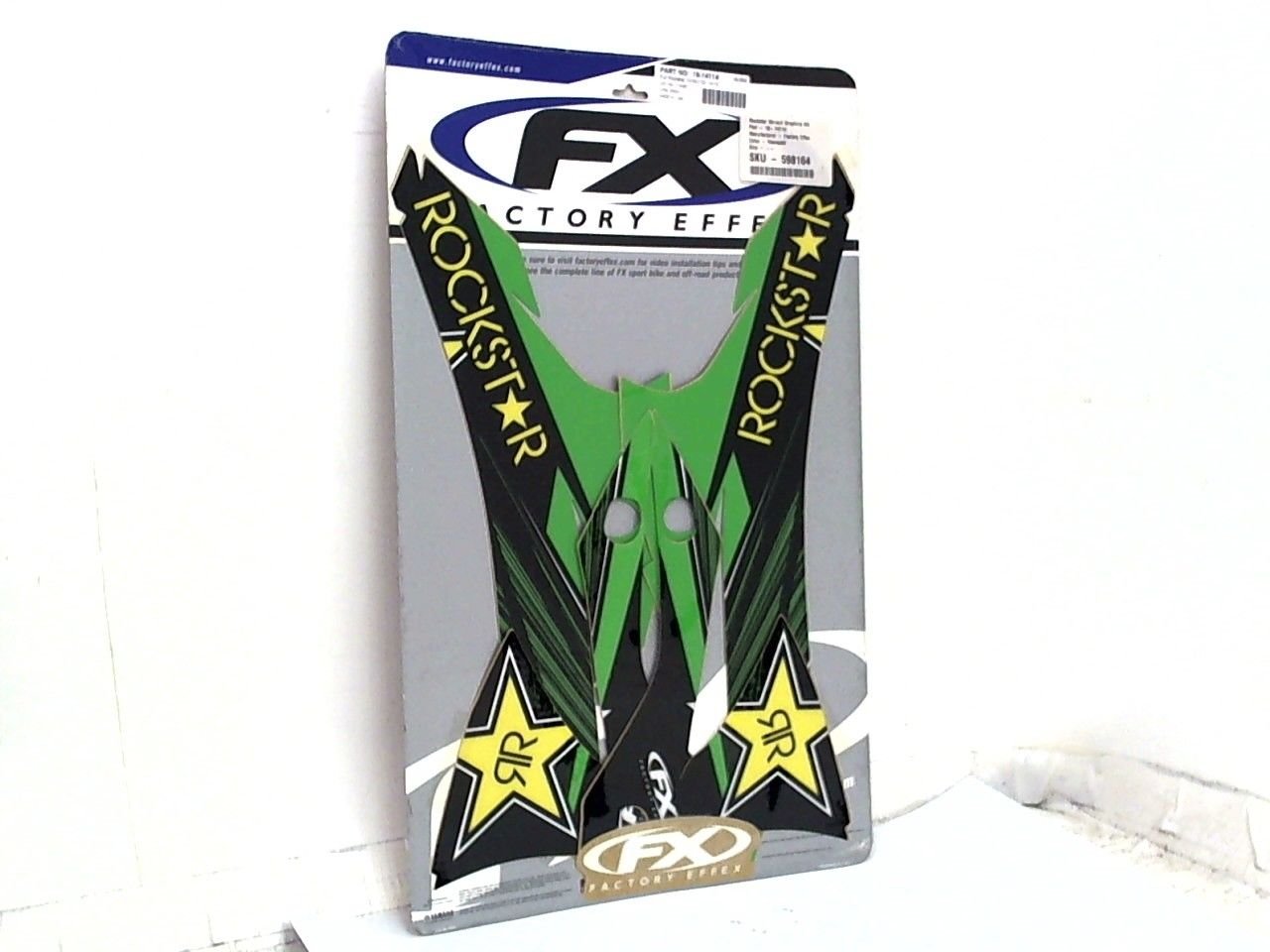 Factory Effex Rockstar 2015 Shroud Graphics Decal Kit 14-15 Kawasaki KX85 KX100