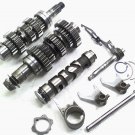 2000 kawasaki ZR-7F ZR-7 ZR Transmission Main Output Shaft Gear Shift Drum Fork