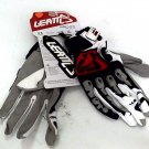 Leatt GPX 4.5 Lite Off-Road Dirt Bike Motorcycle Gloves White Red & Black XXL