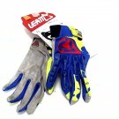 Leatt GPX 4.5 Lite Off-Road Dirt Bike Motorcycle Gloves Blue Yellow & Red XXL