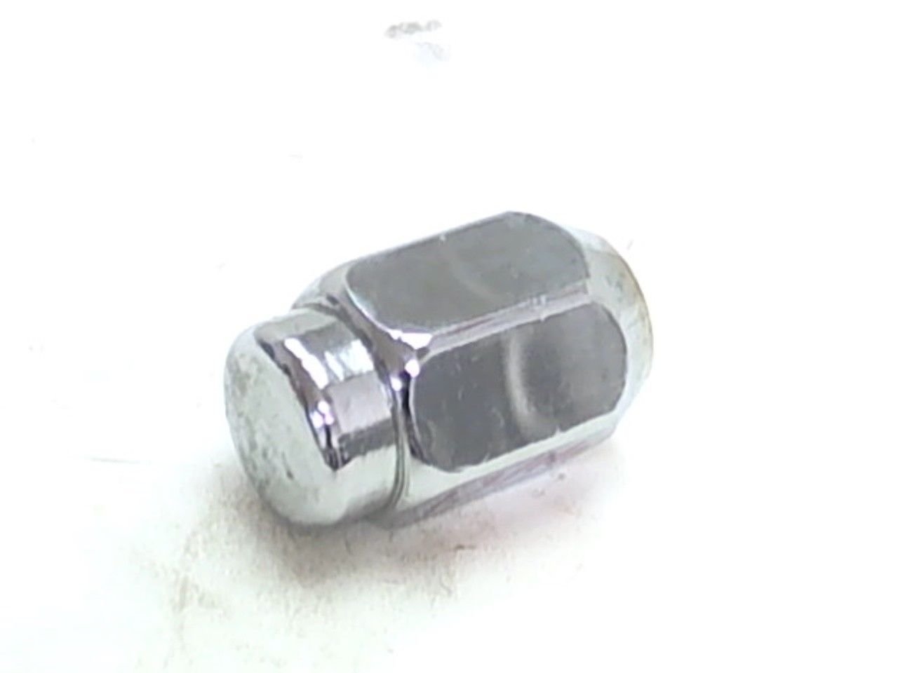 Wheel Lug Nut 7/16-20" Thread Size 13/16" Hex 1-5/16" Long Chrome Capped Acorn