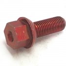 M12-1.50 Wheel Lug Bolt 17mm Hex 29mm Thread Length Bulge Seat Red