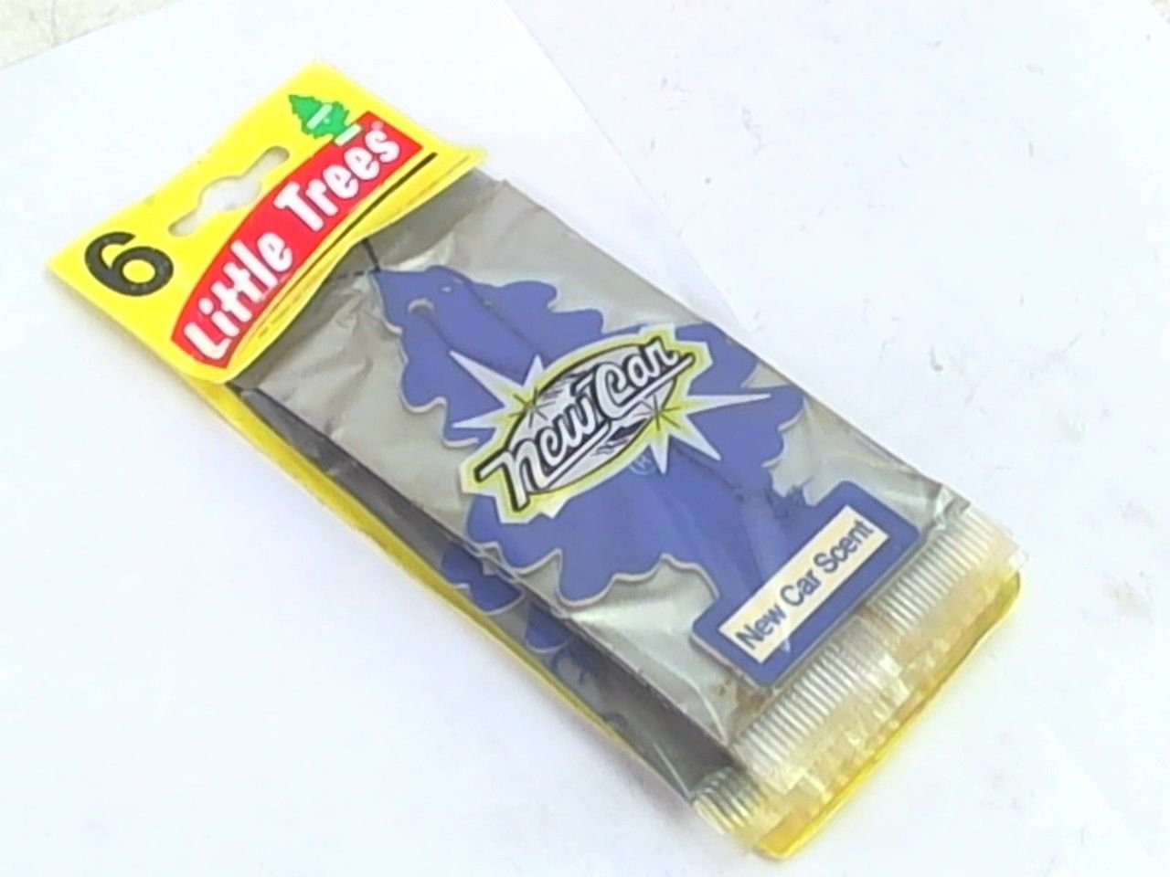 CAR FRESHNER CORP LITTLE TREES CAR AIR FRESHENER, NEW CAR SCENT 6-PK