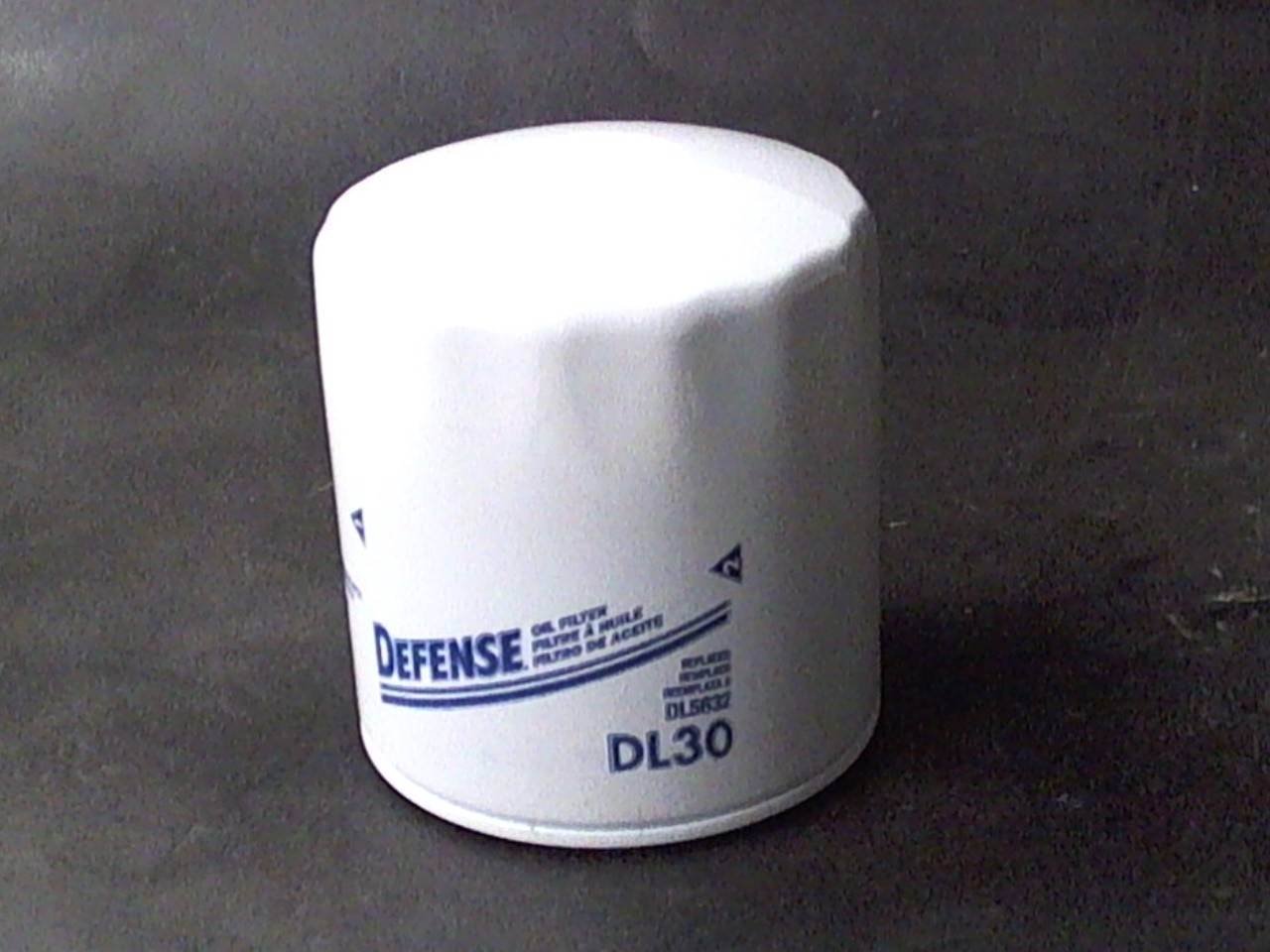 Defense DL30 Engine Oil Filter for Pontiac GMC Chevrolet Jimmy Firebird Vega