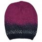 Rampage Hombre Winter Gift Set Beanie Hat Scarf & Tote Bag Purple Black One Size