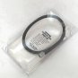 Drag Specialties Black Vinyl Covered Universal Stainless Steel Brake Line 16" in