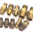 Lot of 10 Hex Nipple Pipe Thread Fittings Male Union