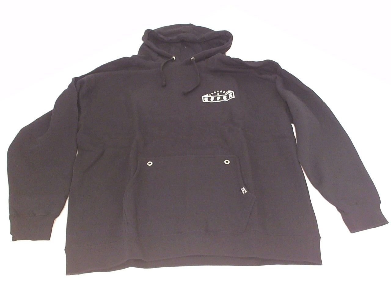 Factory Effex Mens Bannerman Pullover Hoodie Motorcycle Sweatshirt Black 2XL