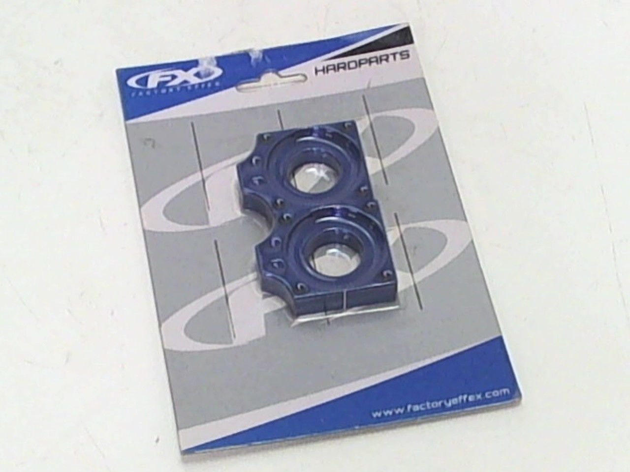 Factory Effex Axle Blocks Blue 18-36348 for Honda CRF150R 07-15